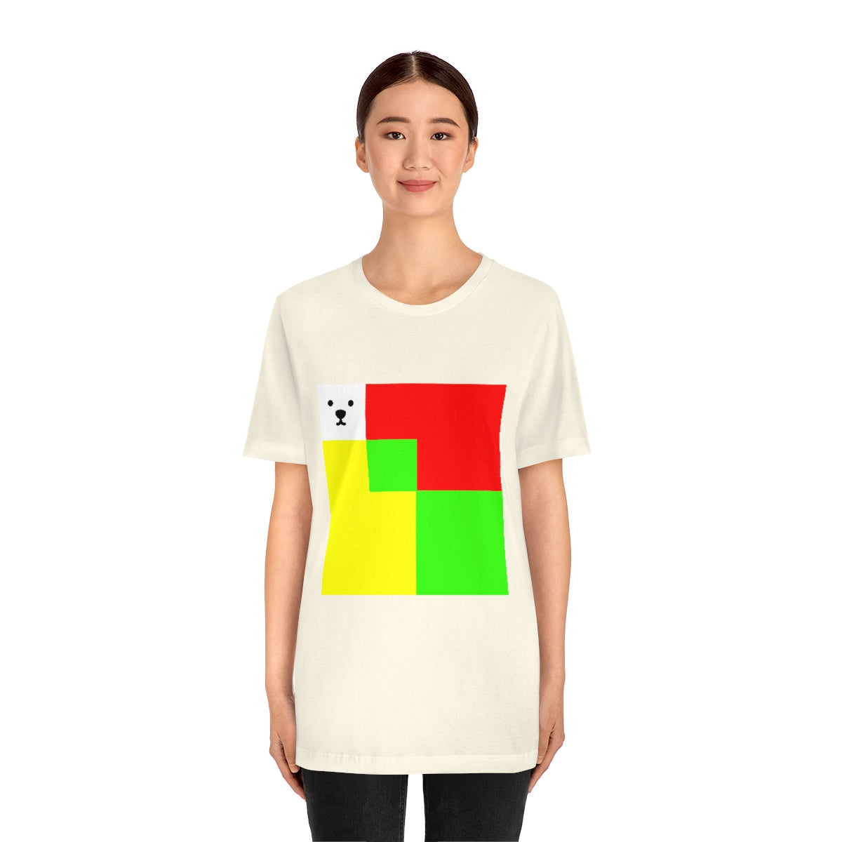 Unisex Jersey Short Sleeve Tee "CuBeArea abstract"