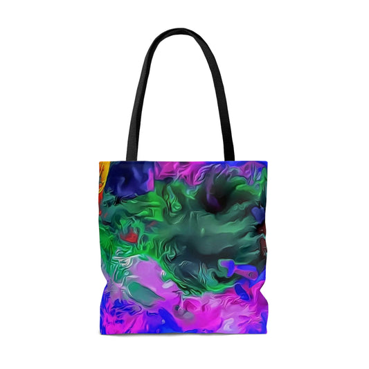 AOP Tote Bag "Elephant color art"