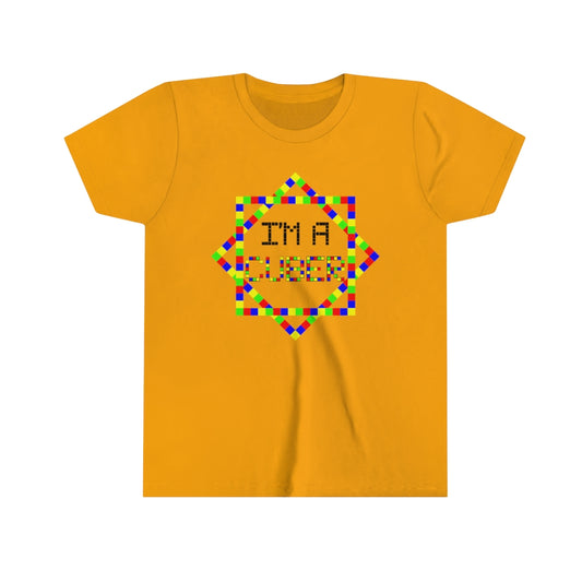 Youth Short Sleeve Tee "I'm a cuber"