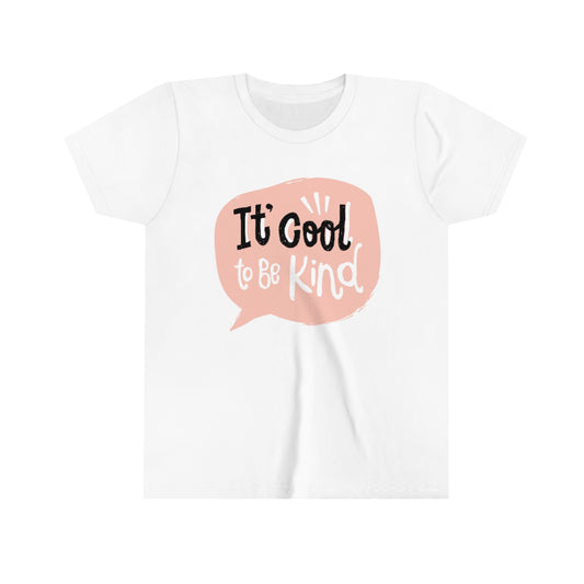 Youth Short Sleeve Tee "Pink shirt DAY It's cool to be kind"