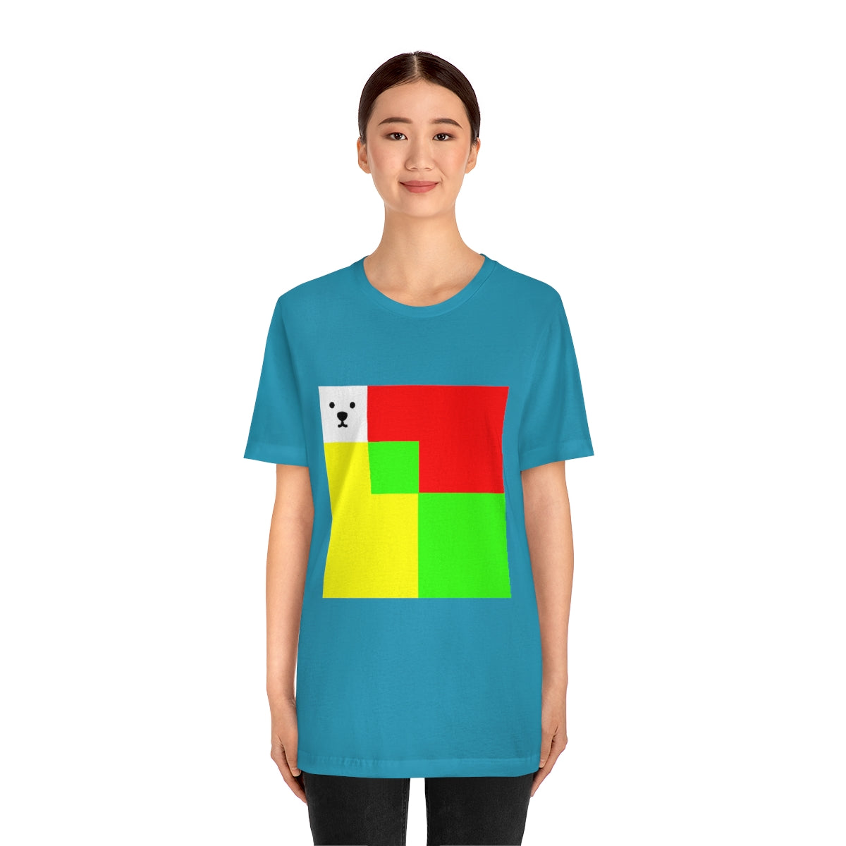 Unisex Jersey Short Sleeve Tee "CuBeArea abstract"