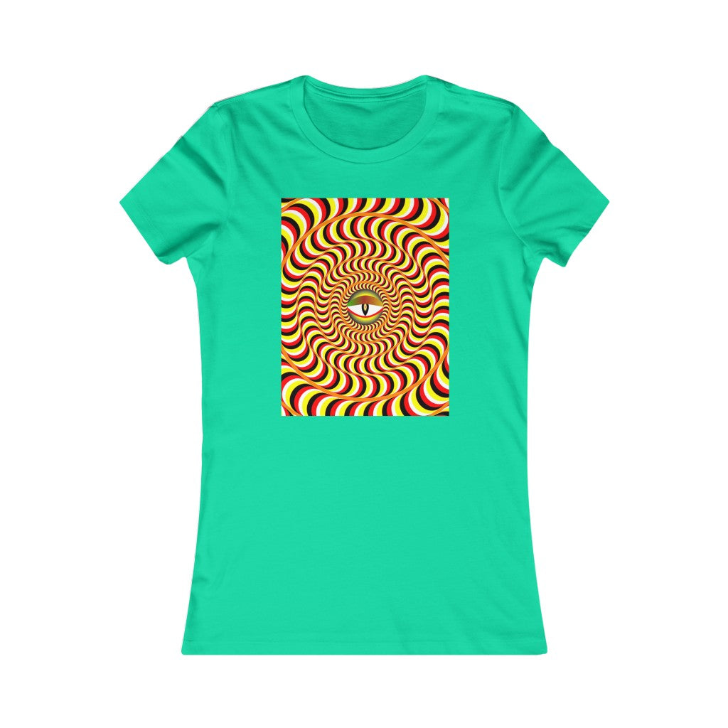 Women's Favorite Tee "Optical illusion Snake Eye"