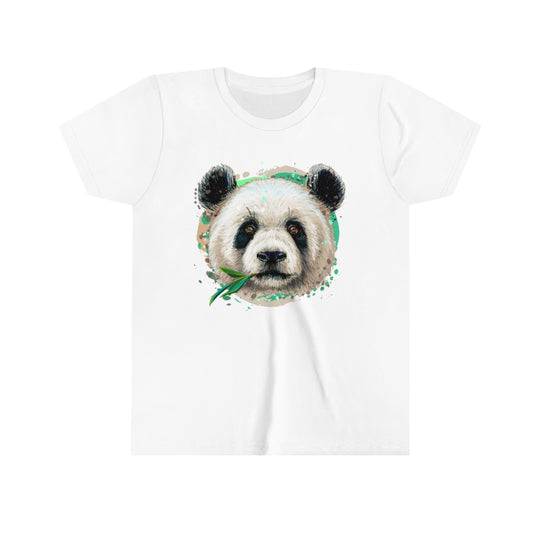 Youth Short Sleeve Tee "Colorful panda"