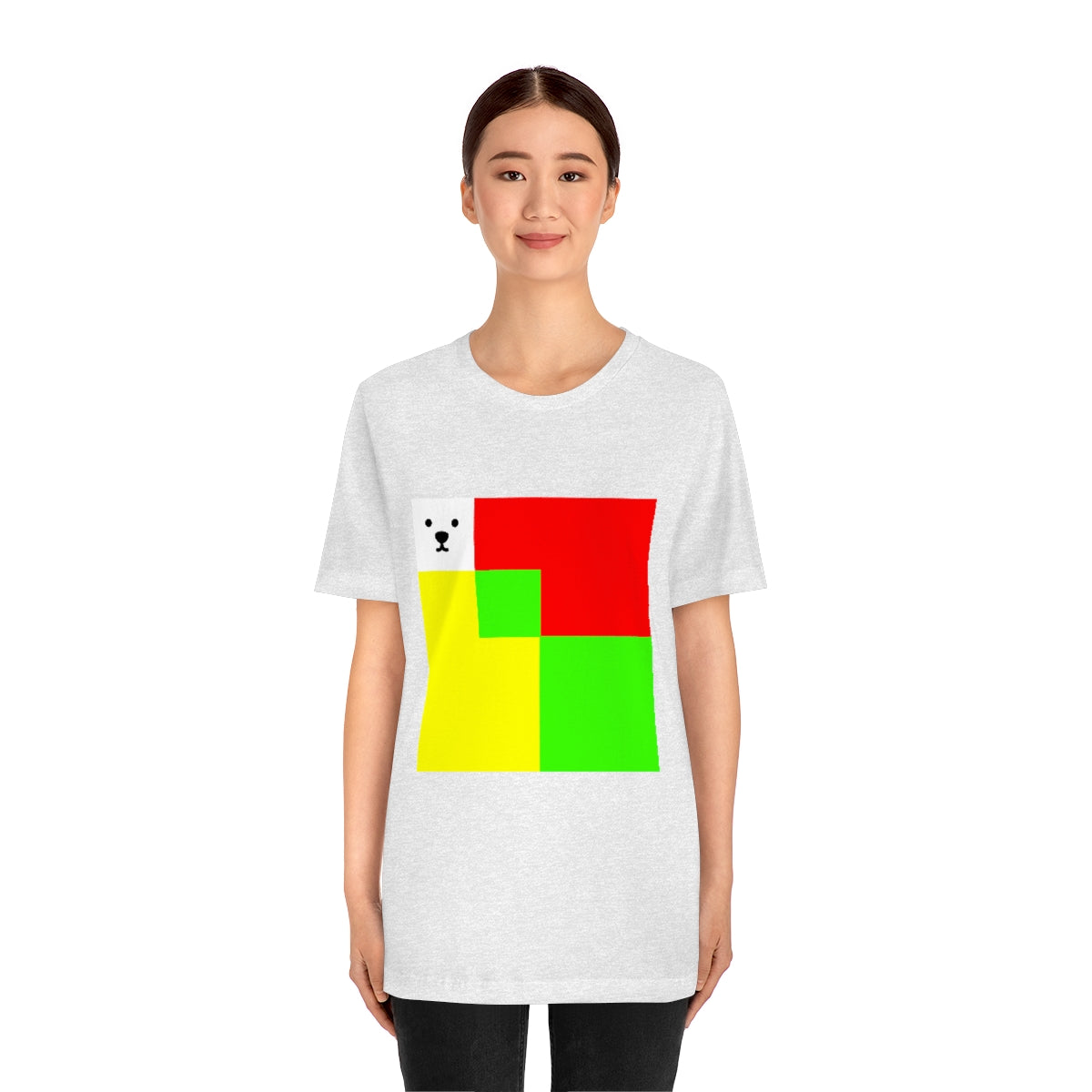 Unisex Jersey Short Sleeve Tee "CuBeArea abstract"