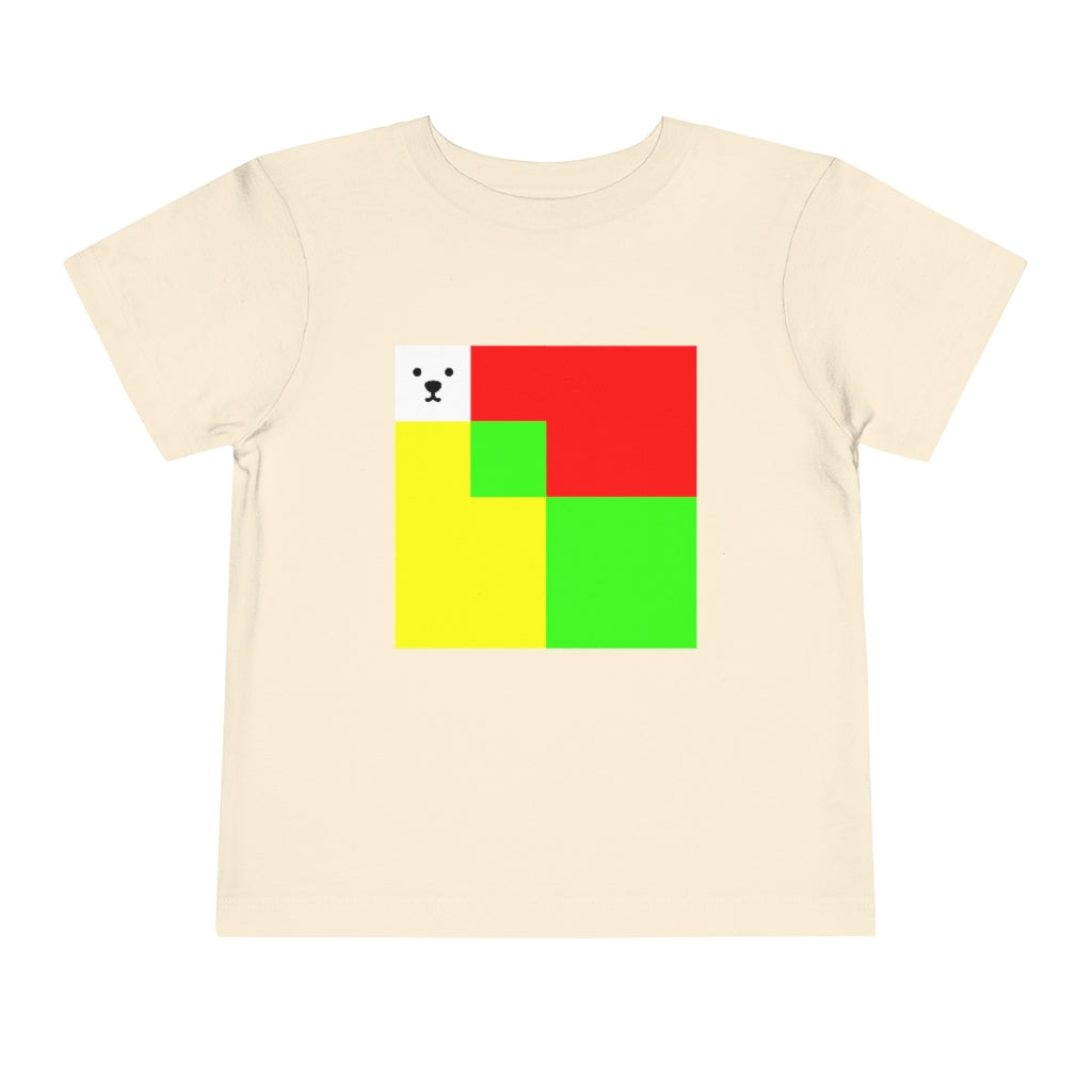 Kids Short Sleeve Tee "CuBeArea abstract"