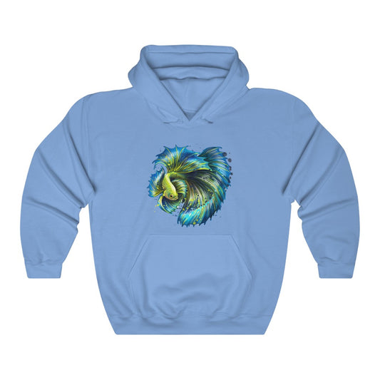 Unisex Heavy Blend™ Hooded Sweatshirt "Colorful tropical fish"