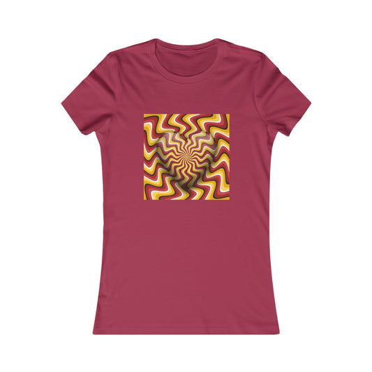Women's Favorite Tee "Optical illusion Heart"