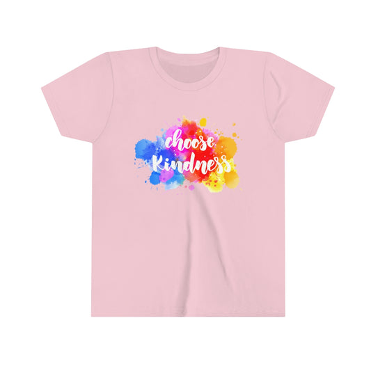 Youth Short Sleeve Tee "Pink shirt DAY Choose kindness"