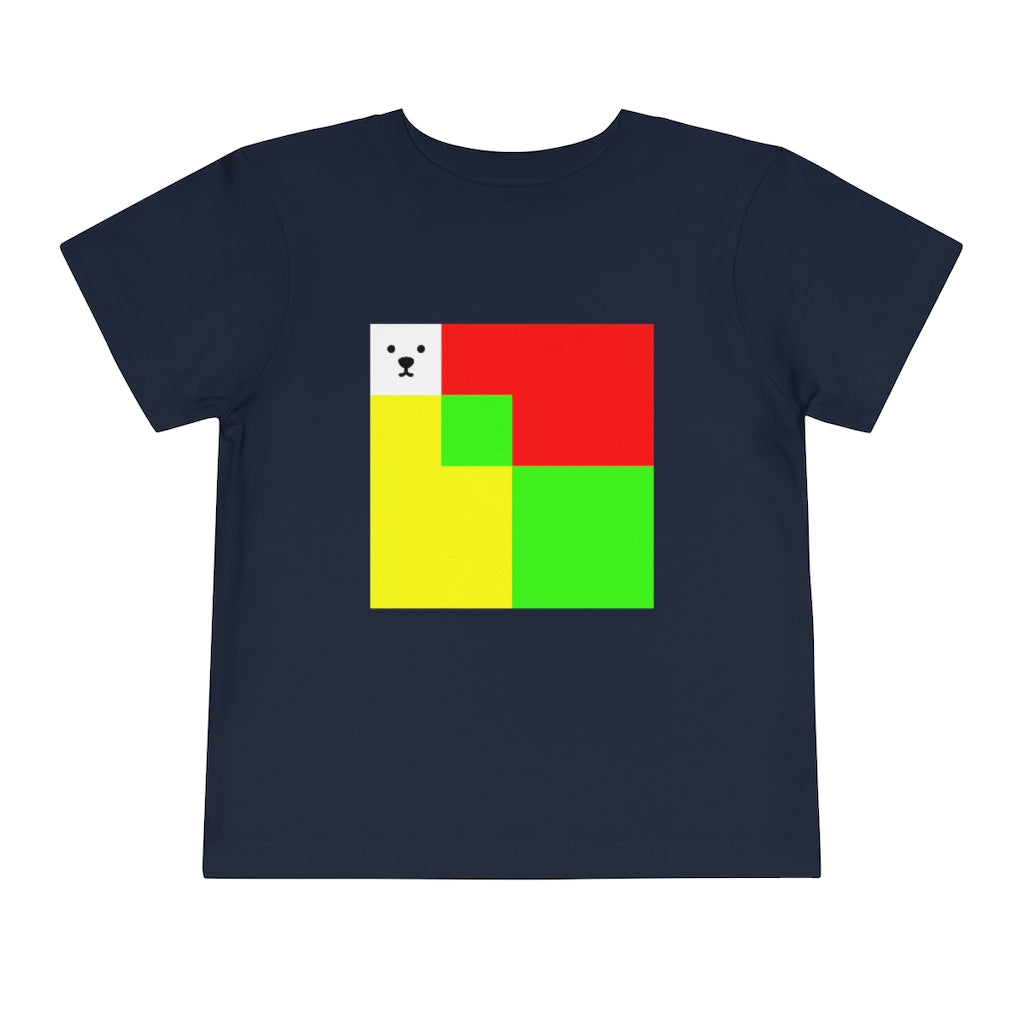 Kids Short Sleeve Tee "CuBeArea abstract"