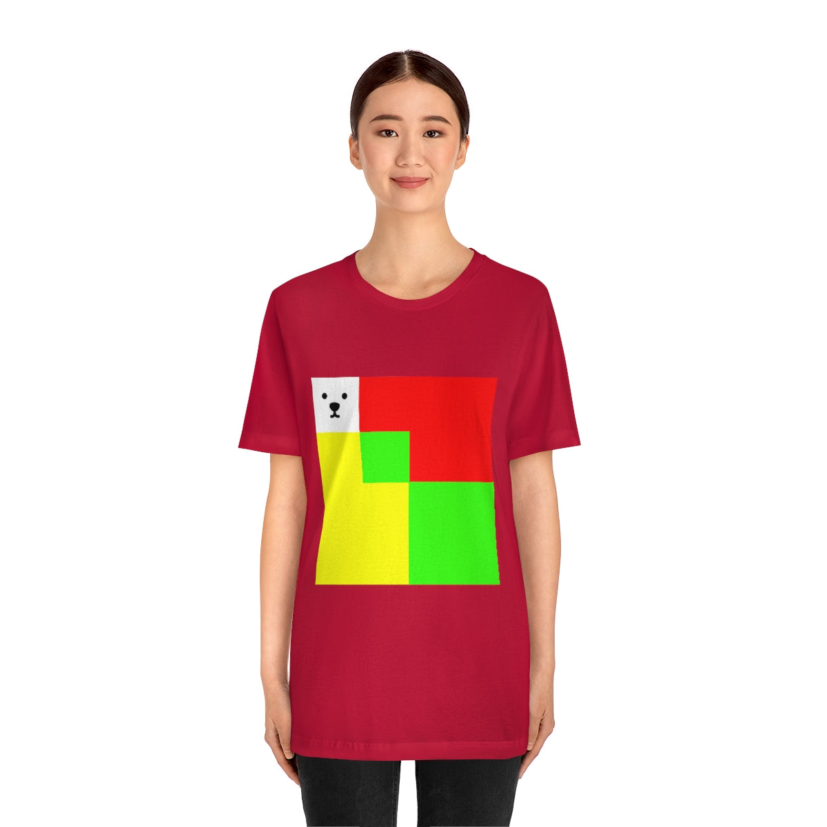 Unisex Jersey Short Sleeve Tee "CuBeArea abstract"