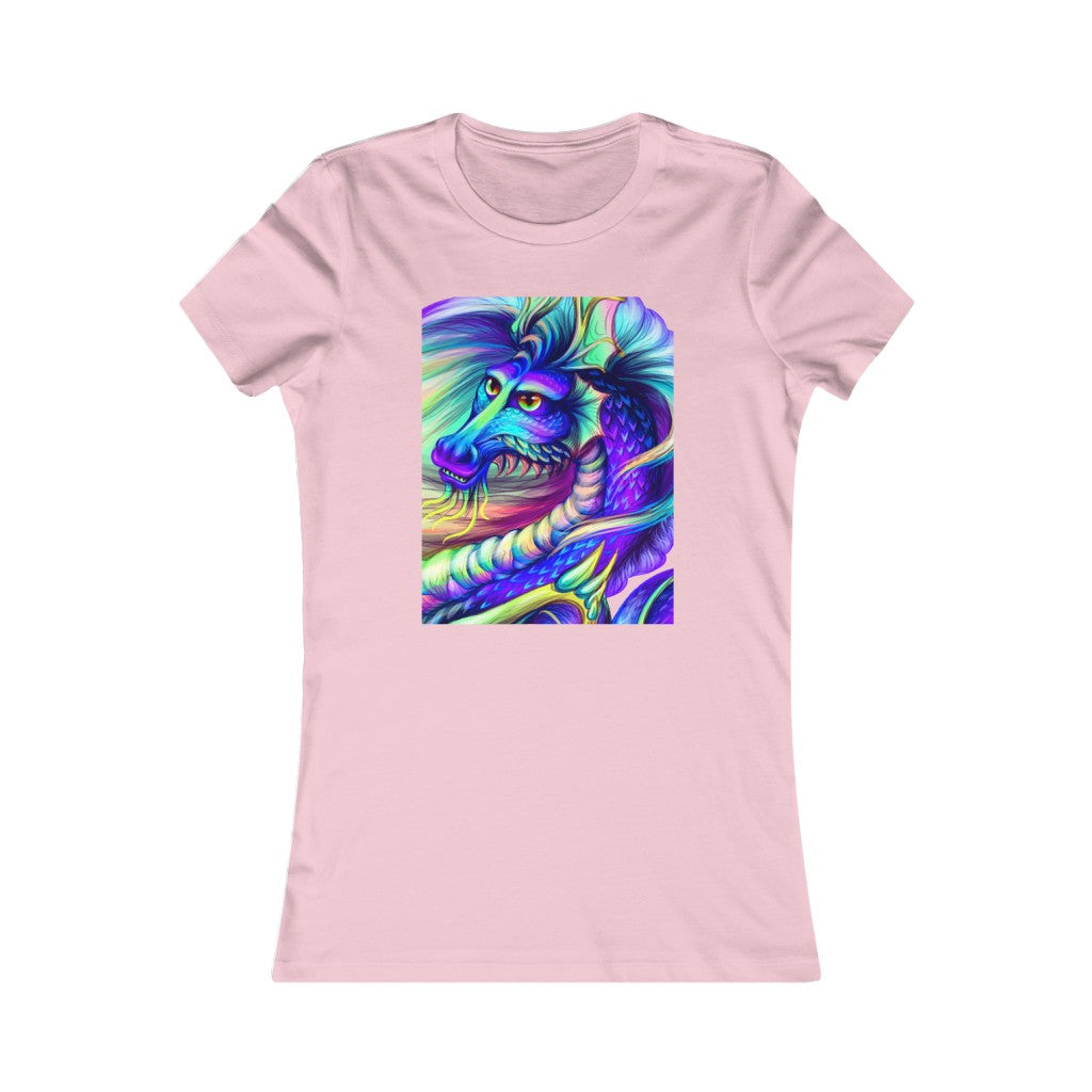 Women's Favorite Tee "Multi-colored dragon"