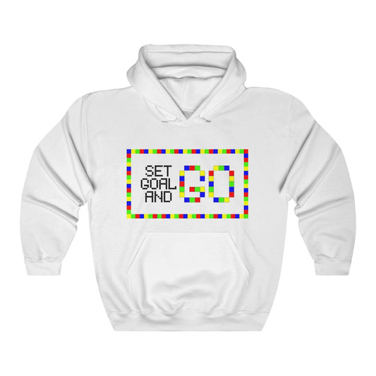Unisex Heavy Blend™ Hooded Sweatshirt "Set goal and GO"
