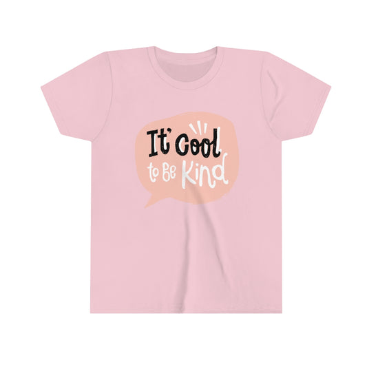 Youth Short Sleeve Tee "Pink shirt DAY It's cool to be kind"