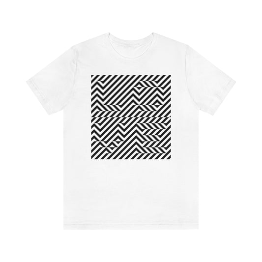 Unisex Jersey Short Sleeve Tee "Optical illusion LOVE"