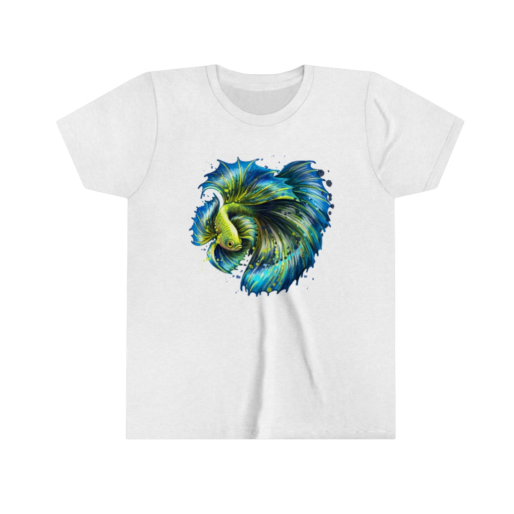 Youth Short Sleeve Tee "Colorful tropical fish"