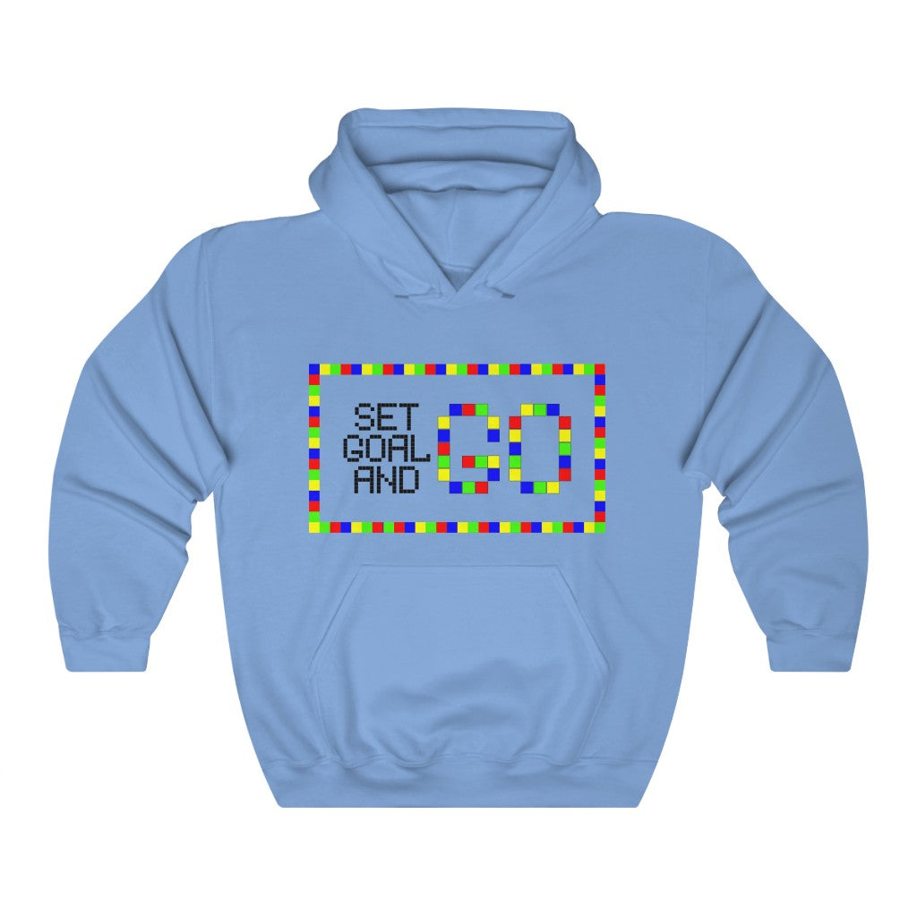 Unisex Heavy Blend™ Hooded Sweatshirt "Set goal and GO"
