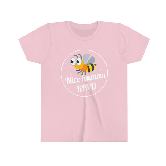 Youth Short Sleeve Tee "Pink shirt DAY Bee nice"