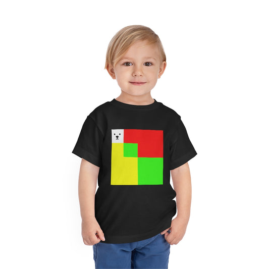 Kids Short Sleeve Tee "CuBeArea abstract"